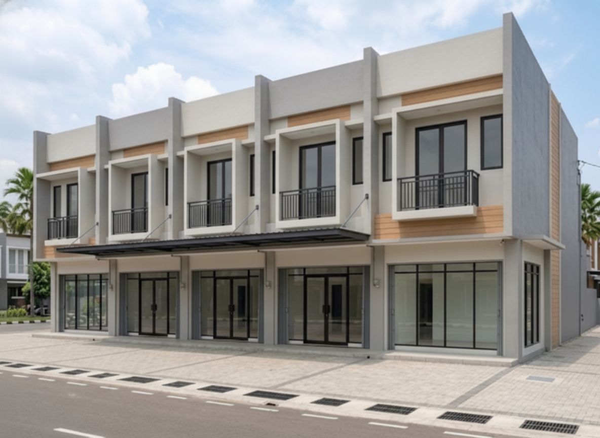 Ruko Modern 2 Lantai foto 2