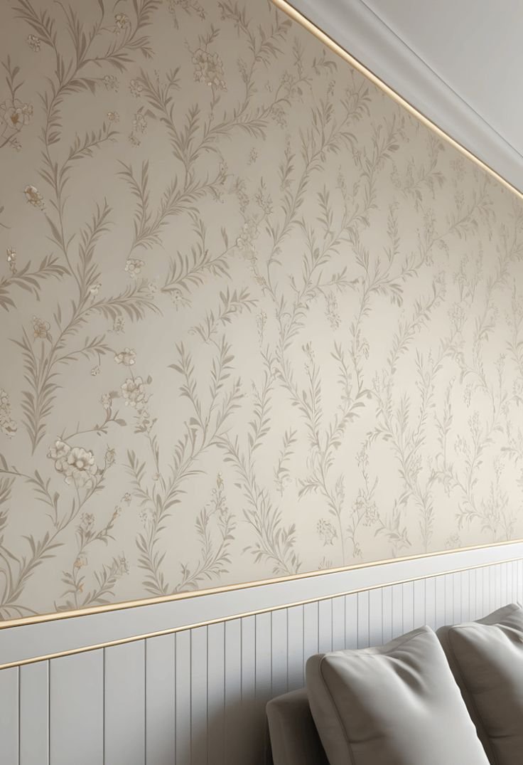 Pekerjaan Wallpaper dan Pengecatan Interior Rumah Tinggal Blitar